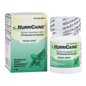 HurriCaine Topical Anesthetic Gel Fresh Mint 1oz/Jr