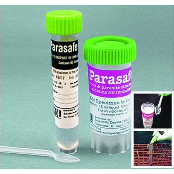 Parasafe Set Vial 12/Pk