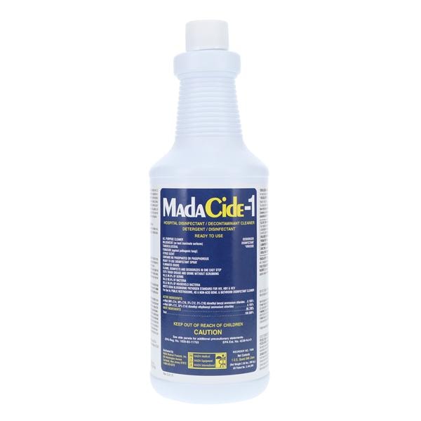 Disinfectant Solution Madacide-1 32 oz Ea, 12 EA/CA