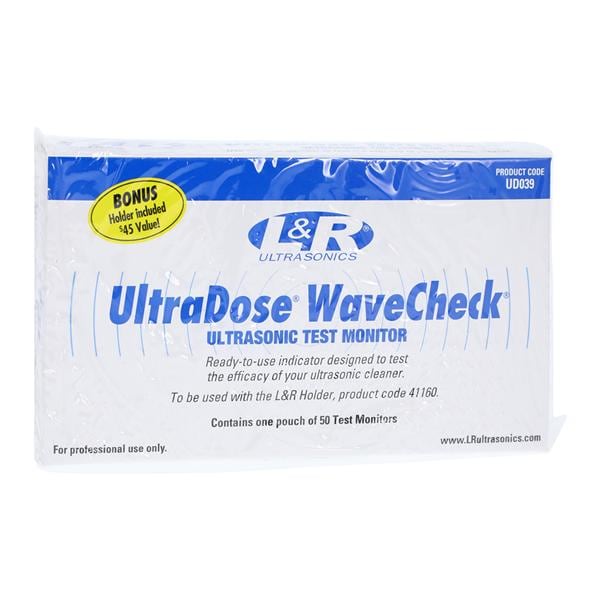 UltraDose Ultrasonic Cleaner Test Strip 50/Pk