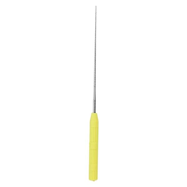 Rispisonic Rotary File 22 mm Size 2 Stainless Steel Yellow 6/Bx