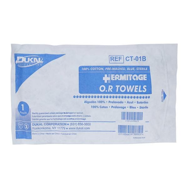 Towel OR Blue Sterile