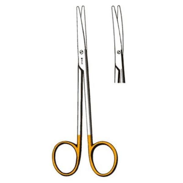 Sklar Edge TC Metzenbaum-Lahey Dissecting Scissors Crv 6 SS/TC NS Rsbl Ea