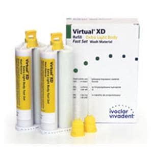 Virtual XD Impression Material Fast Set X-Light Body Refill 2/Pk