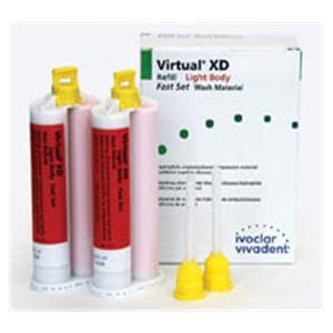 Virtual XD Impression Material Fast Set Light Body Refill 2/Pk