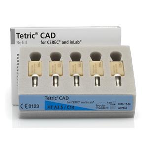 Tetric CAD HT Milling Blocks C14 A3.5 For CEREC 5/Pk