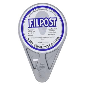 Filpost Posts Titanium 1.65 mm Black Ea