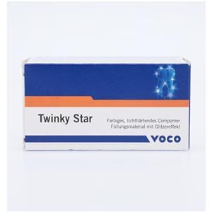 Twinky Star Capsule Compomer Silver Refill 25/Bx