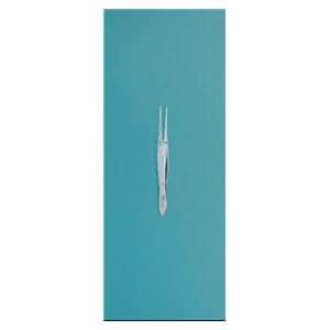 Iris Tissue Forcep Straight 4" Autoclavable Ea