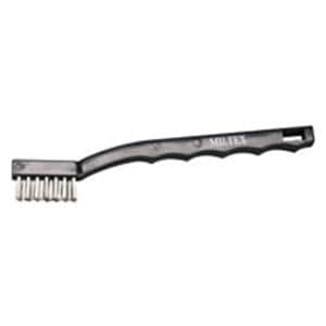 Bur Cleaning Brush Stainless Steel Bristles Ea