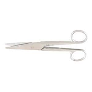 Mayo Dissecting Scissors Straight 6-1/2" Stainless Steel Autoclavable Rsbl Ea