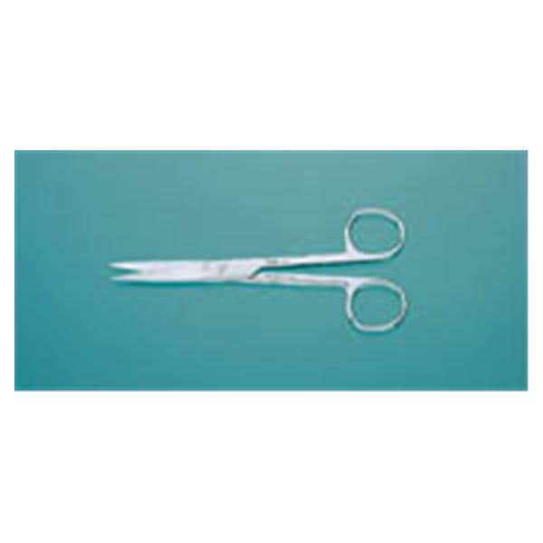 Operating Scissors Straight 5-1/2" Stainless Steel Autoclavable Reusable Ea