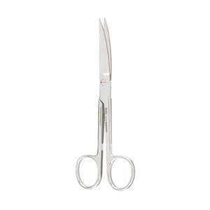 Serratex Operating Scissors Curved 5-1/2" SS Ea