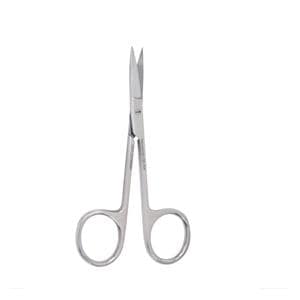 Vantage Iris Scissors Straight 4-1/8" Stainless Steel Ea