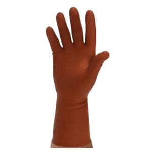 X-Ray Gloves Brown Adult Unisex Straight Cuff 12" Lead/.22mm Equivalence 1/Pr