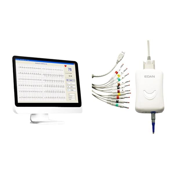 ECG/EKG Analyzer New With Stress Software Ea