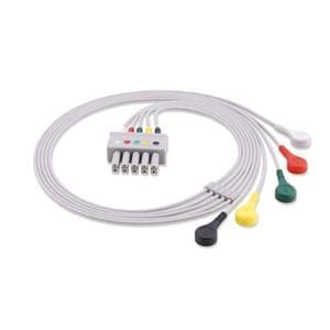 Elite V8 Snap Leadwire New For ECG 5 Lead Ea