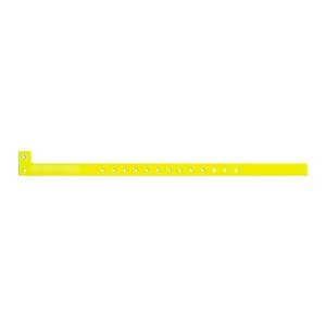 Sentry SuperBand Write-On Wristband Polyester Yellow Adult/Pediatric 500/Bx