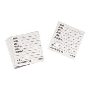 Medicine Dispenser Tray Cards 500/BX