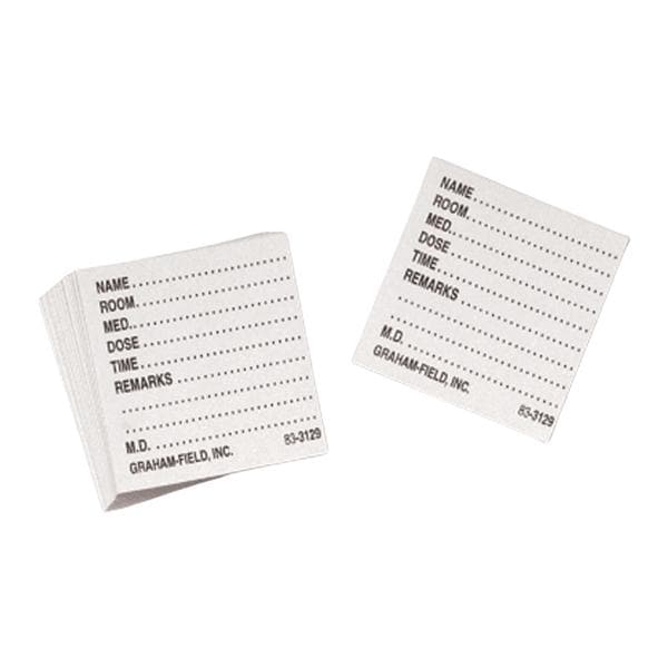 Medicine Dispenser Tray Cards 500/BX