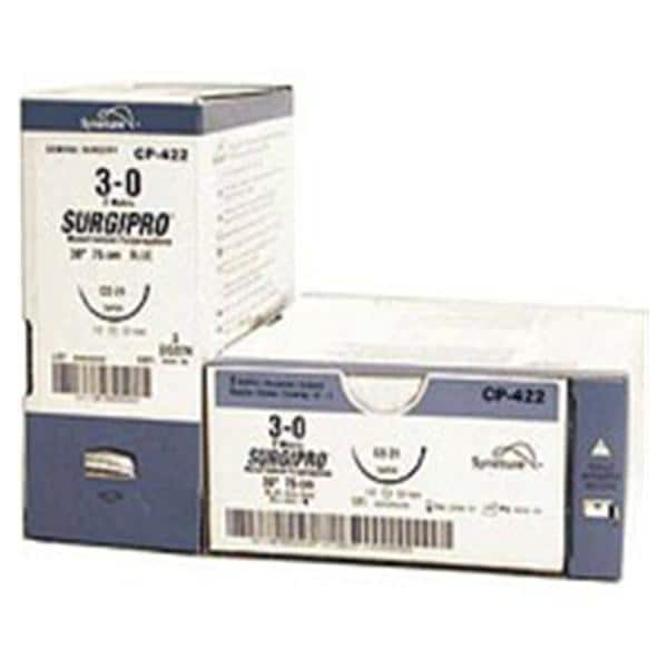 Surgipro Suture 3-0 18" Polypropylene Monofilament C-13 Blue 36/Ca