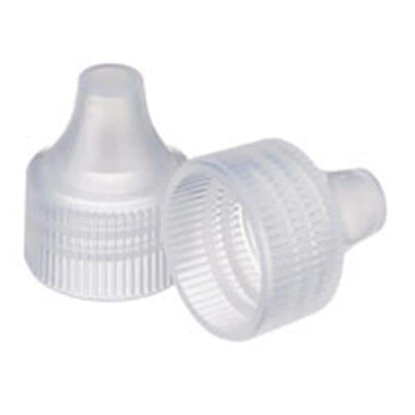 Wheaton Dropper Tip Cap Polypropylene Natural 100/Ca