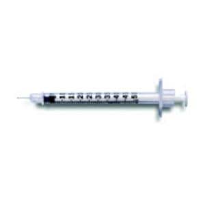 Ultra-Fine II Insulin Syringe/Needle 31gx5/16" 0.5cc Conventional LDS 100/Bx