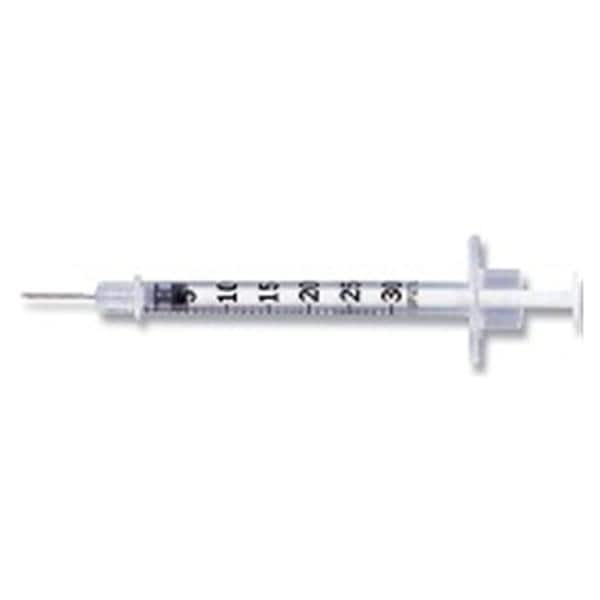 Ultra-Fine Insulin Syringe/Needle 29gx1/2" 1cc Prm Atch Ndl Cnvntnl LDS 10/Bg