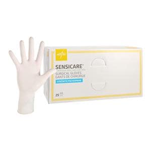 SensiCare Aloe Polyisoprene Surgical Gloves 7 White