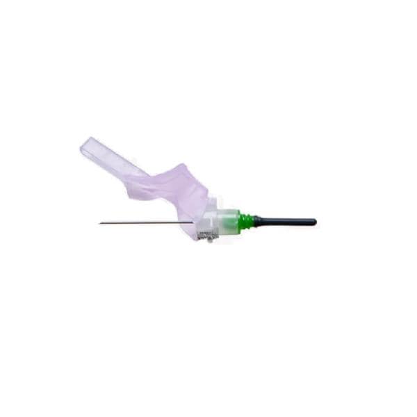 Eclipse Blood Collection Needle 21gx1-1/4" Green Safety 48/Bx