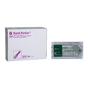 Bard-Parker Safety Lock Steel Sterile Surgical Blade Disposable