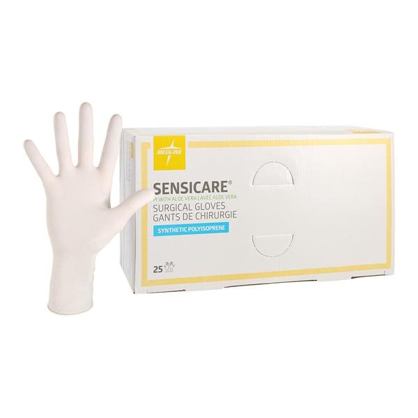 SensiCare Aloe Polyisoprene Surgical Gloves 5.5