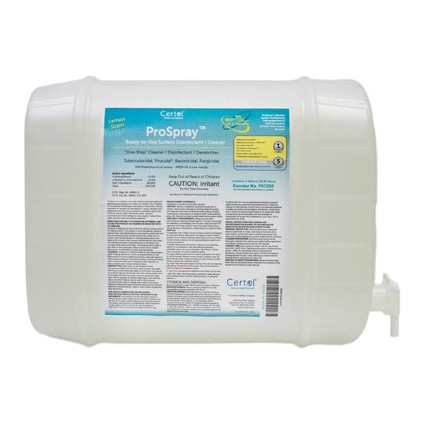 Prospray Disinfectant Refill Lemon 5 Gallon Ea