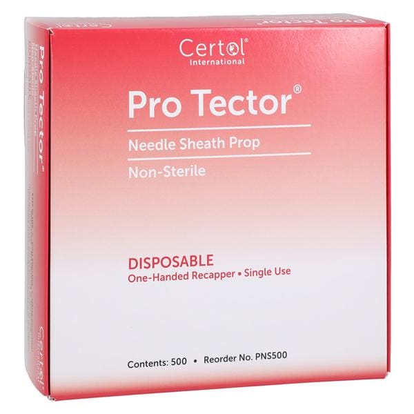 ProTector Single Handed Needle Sheath Prop Disposable 500/Bx