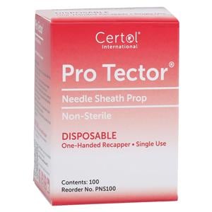 ProTector Single Handed Needle Sheath Prop Disposable 100/Bx