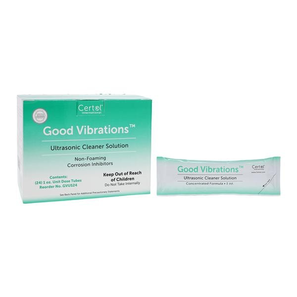 Good Vibration Ultrasonic Cleaner 1 oz Mint 24/Pk