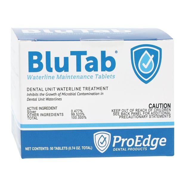 BluTab Waterline Tablets 2 Liter Bottle 50/Bx, 12 BX/CA