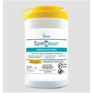 Spec Clean Surface Towelette Cleaner & Disinfectant Canister 240/Cn