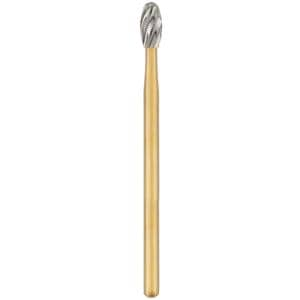 Express Line Carbide Bur Lab Metal Finishing Friction Grip EL #2 10/Pk