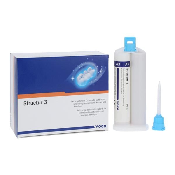 Structur 3 Temporary Material 50 mL Shade A3 Cartridge Refill