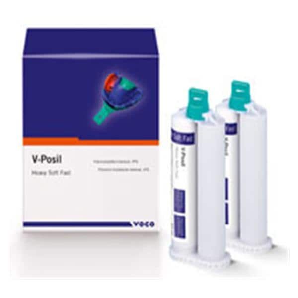 V-Posil Impression Material Fast Set 50 mL Heavy / Soft Cartridge Refill 2/Pk