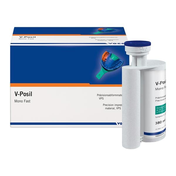 V-Posil Impression Material Fast Set 380 mL Monophase Cartridge Ea