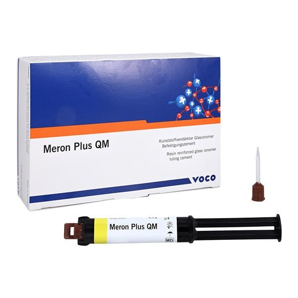 Meron Plus QM Luting Glass Ionomer Automix Cement Syringe Refill 3/Pk