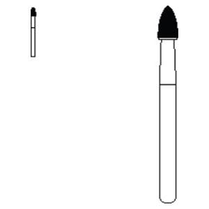 Carbide Bur Trimming & Finishing Friction Grip 7406 5/Pk