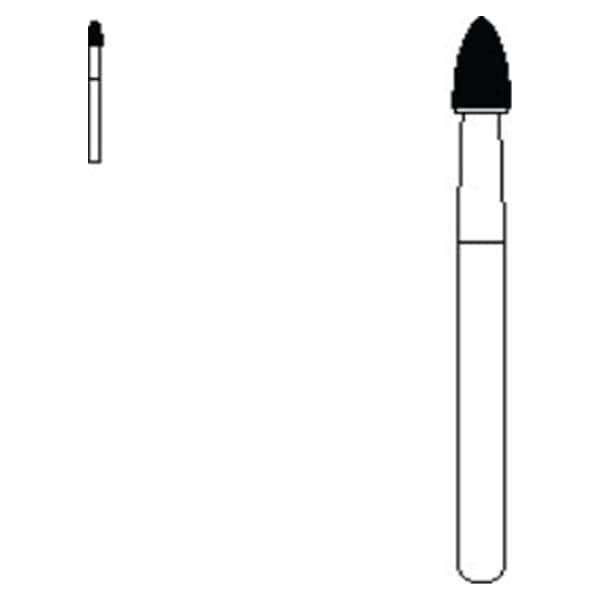 Carbide Bur Trimming & Finishing Friction Grip 7406 5/Pk