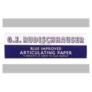 Articulating Paper Strips Thin Blue Booklet 12Bks/Bx