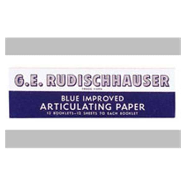 Articulating Paper Strips Thin Blue Booklet 12Bks/Bx