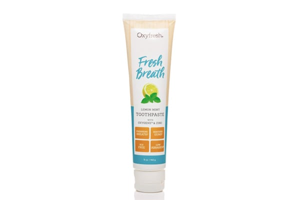 Oxyfresh Fresh Breath Lemon Mint Toothpaste 5oz Tube