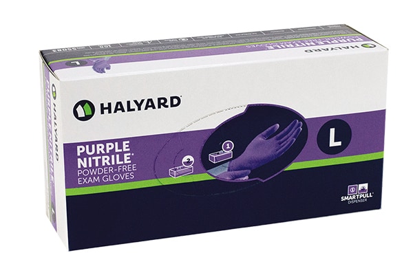 Purple Nitrile Glove