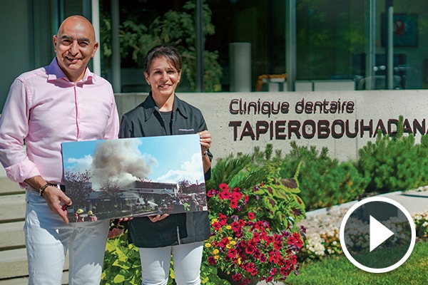 Dr. Maurice Tapiero and Dr. Anne Bouhadana